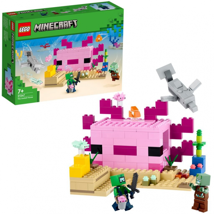 Lego minecraft casa axolotl 21247 [4]