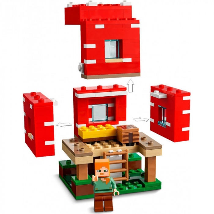 LEGO Minecraft Casa Ciupercă 21179  [7]