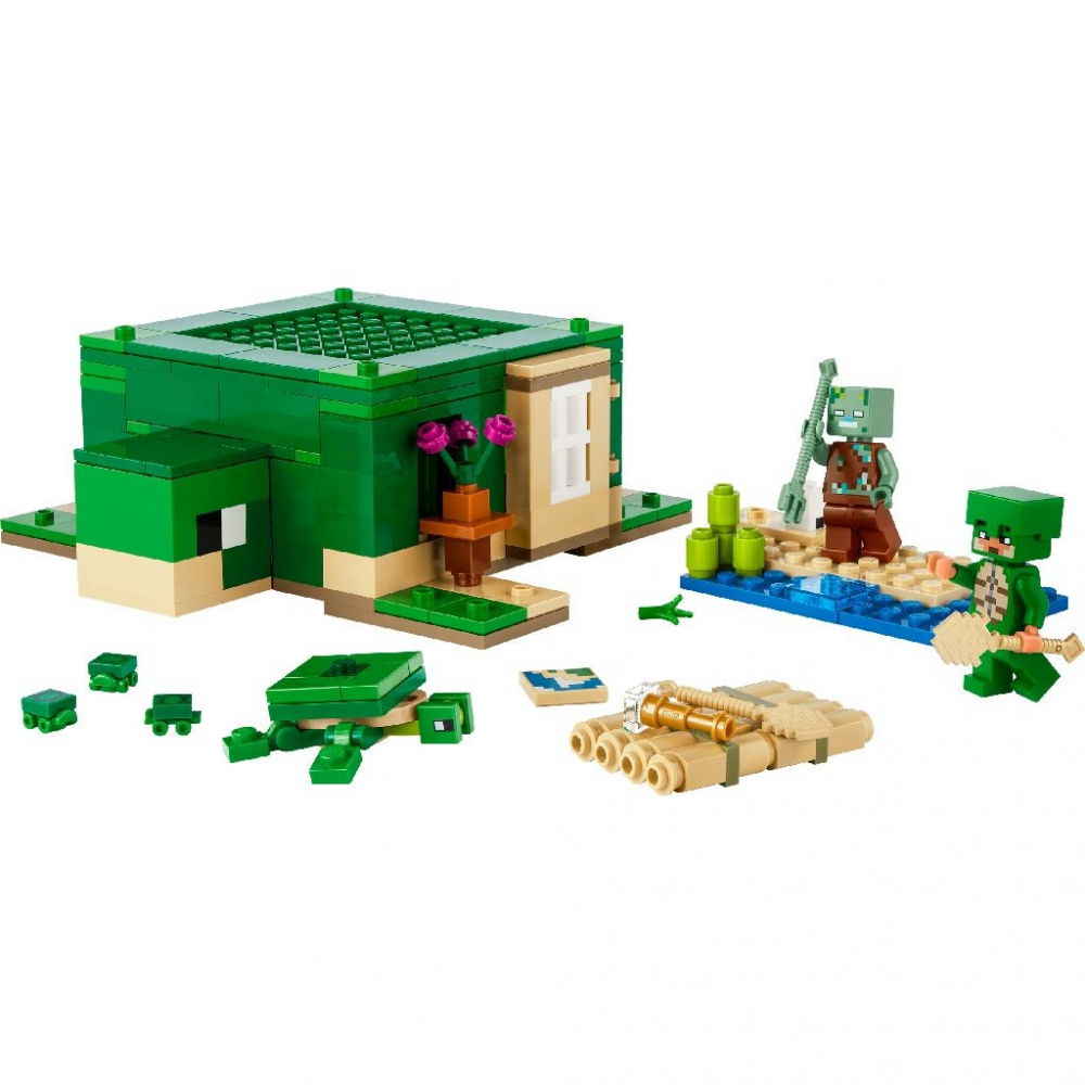 LEGO MINECRAFT CASA DE PE PLAJA TESTOASELOR 21254 [2]