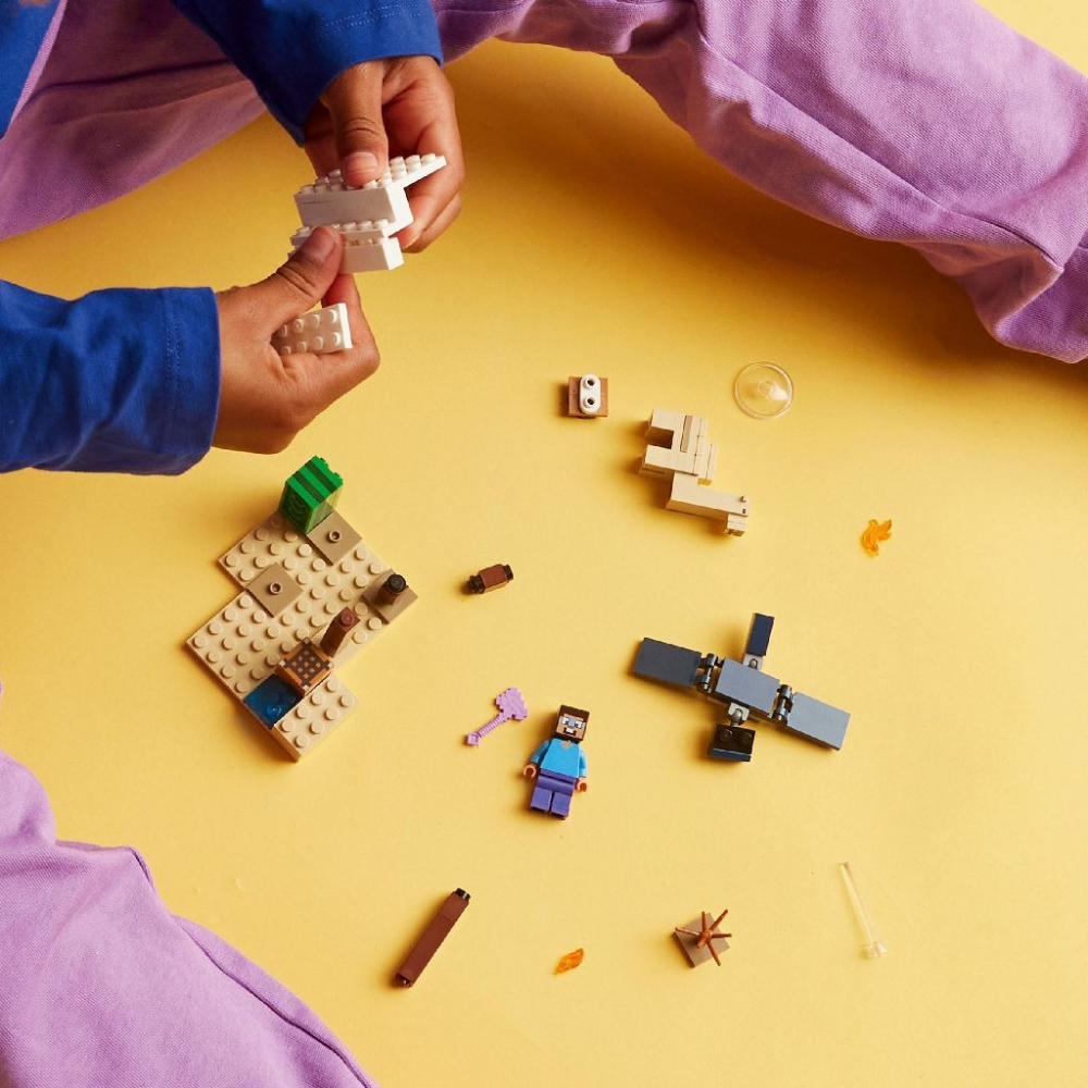 LEGO MINECRAFT EXPEDITIA IN DESERT A LUI STEVE 21251 [4]