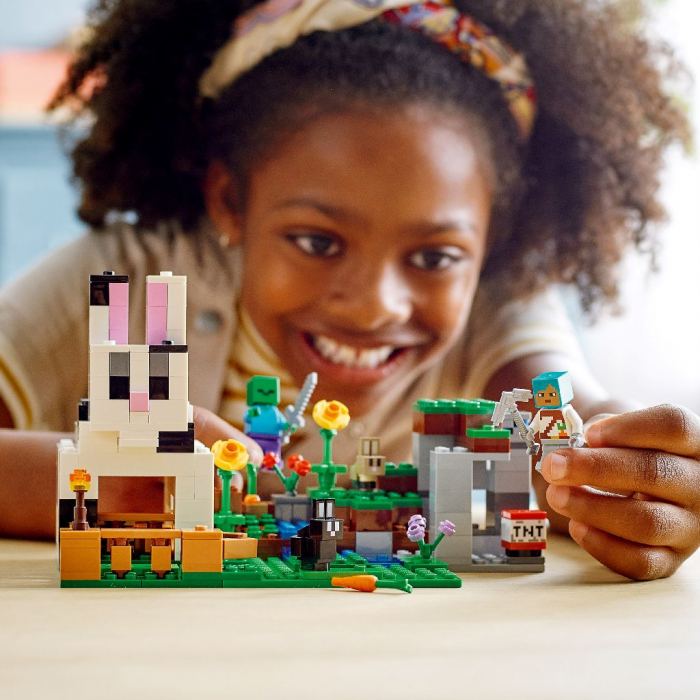 LEGO Minecraft Ferma de Iepuri 21181  [4]