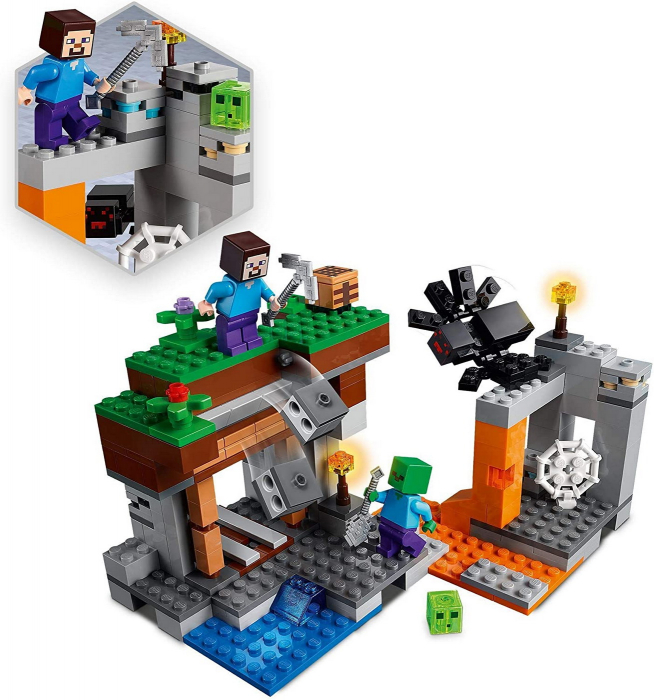 Lego minecraft mina abandonata 21166 [6]