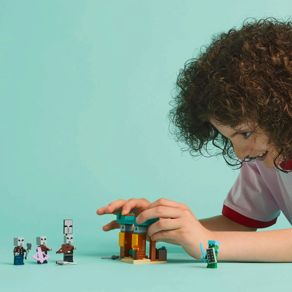 LEGO MINECRAFT PATRULA ILLAGER ÎN DESERT 21267 [3]