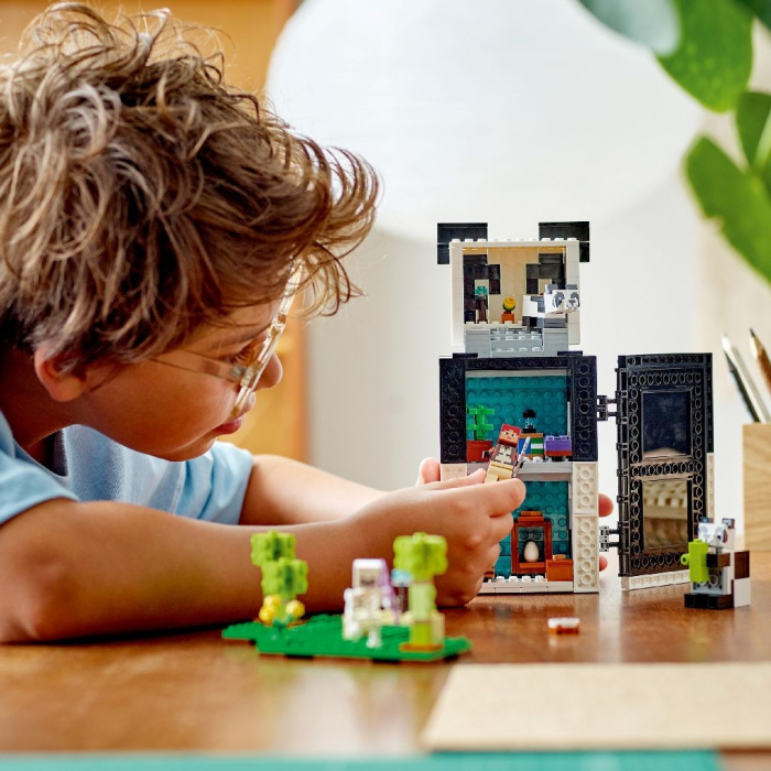LEGO Minecraft Refugiul Urșilor Panda 21245  [3]