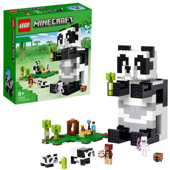 LEGO Minecraft Refugiul Urșilor Panda 21245  [6]