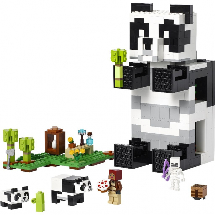 LEGO Minecraft Refugiul Urșilor Panda 21245  [2]
