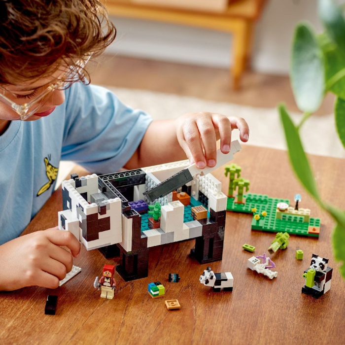 LEGO Minecraft Refugiul Urșilor Panda 21245  [4]