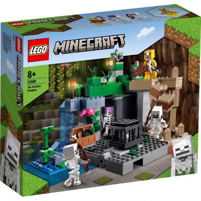 Lego minecraft temnita scheletelor 21189