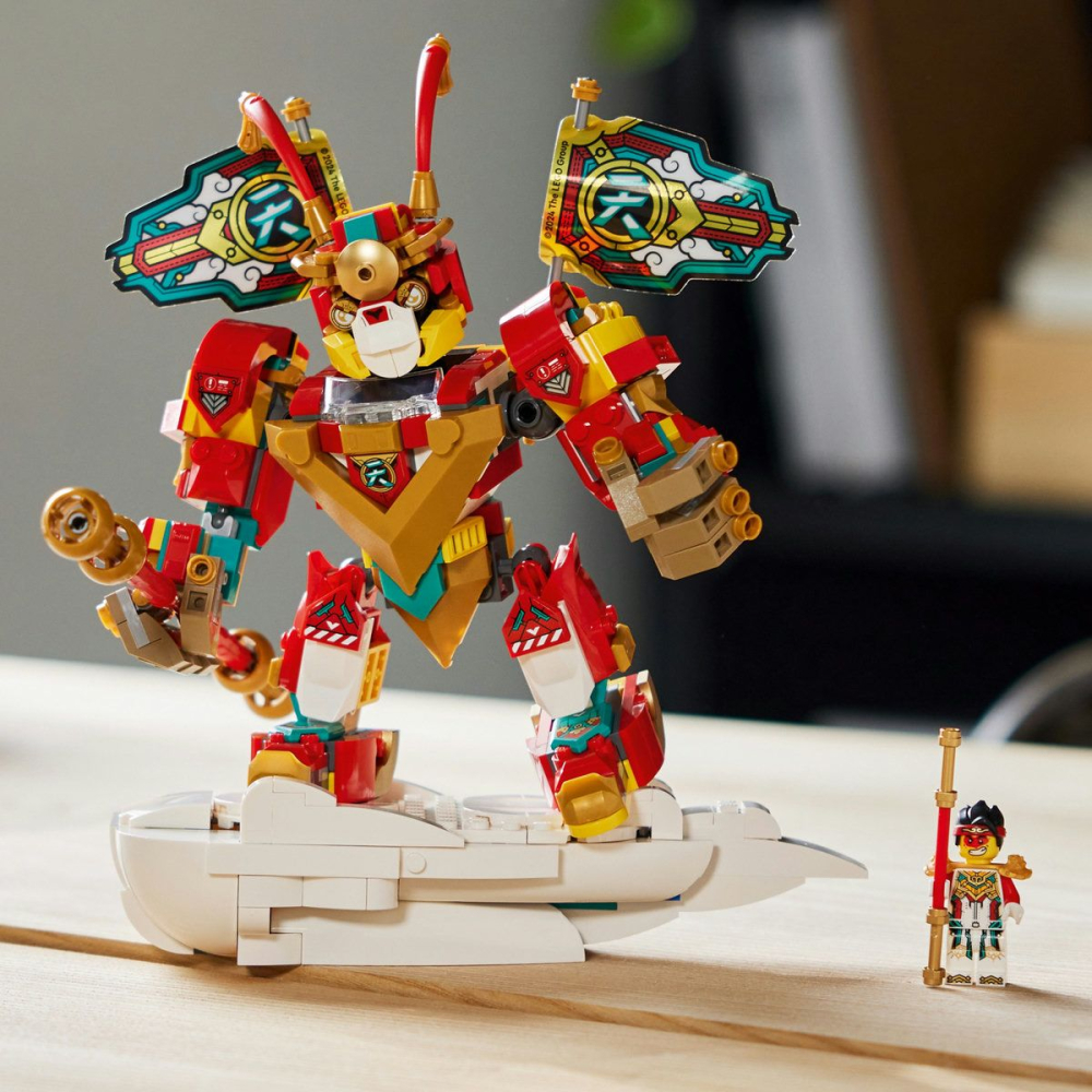 LEGO MONKIE KID MINIROBOTUL LUI MONKIE KID 80051 [6]