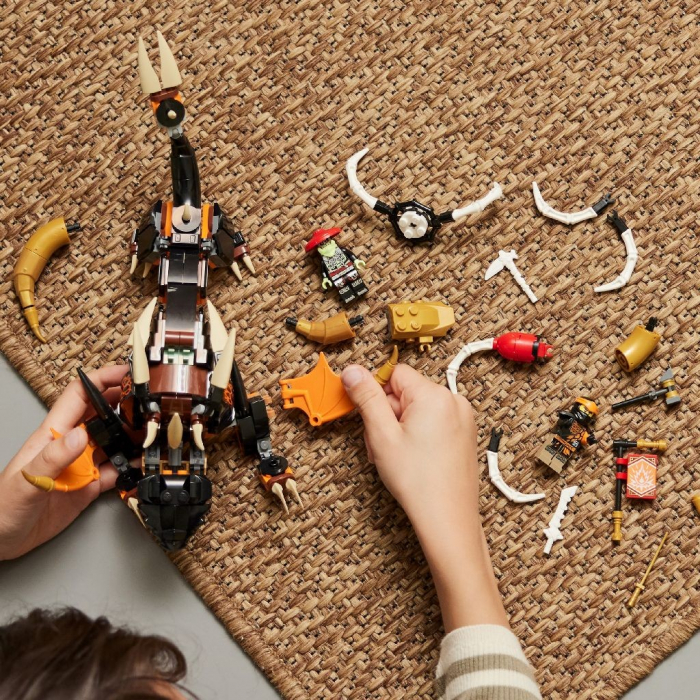 LEGO Ninjago Dragonul de Pământ Evo al lui Cole 71782 [4]