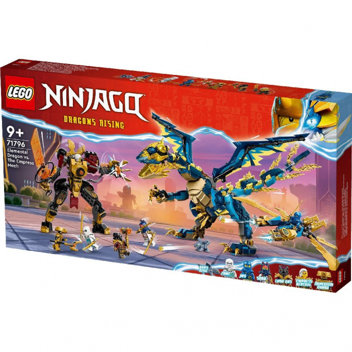 Lego ninjago dragonul stihie vs robotul imparatesei 71796 [5]