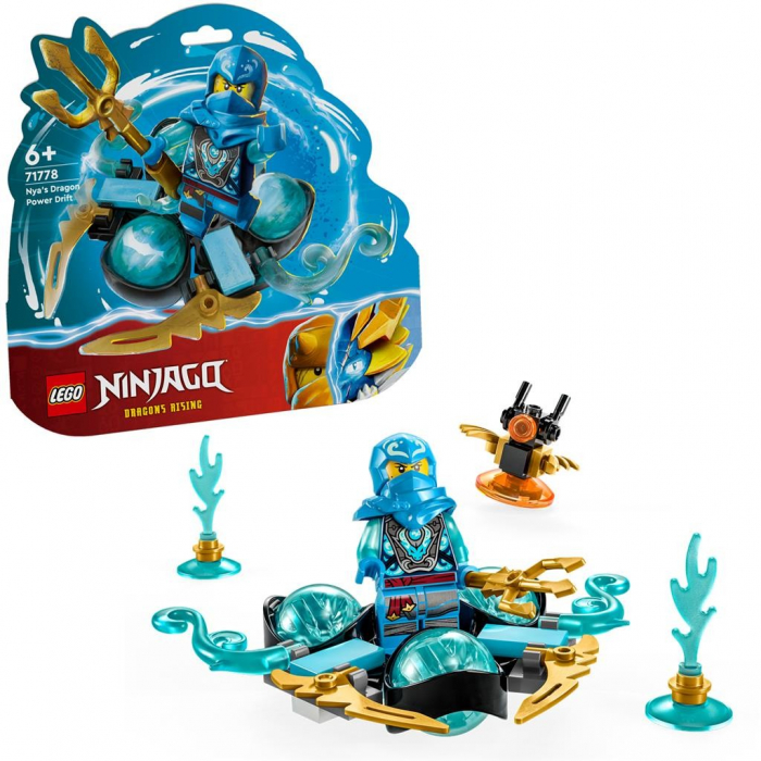 Lego ninjago driftul spinjitzu al nyei cu puterea dragonului 71778 [6]