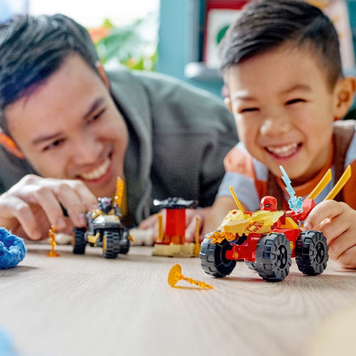 Lego ninjago infruntarea dintre kai a n masina si ras pe motocicleta 71789 [3]