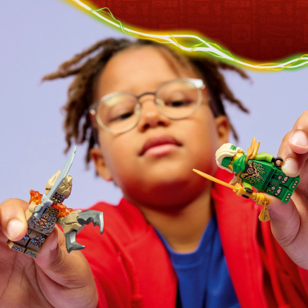 LEGO NINJAGO LLOYD VS SPINNERUL MONSTRU DE PAMANT 71850 [4]