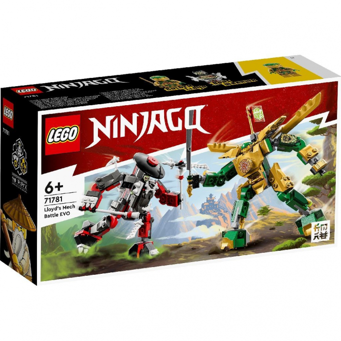 LEGO Ninjago Lupta cu Robotul Evo al lui Lloyd 71781