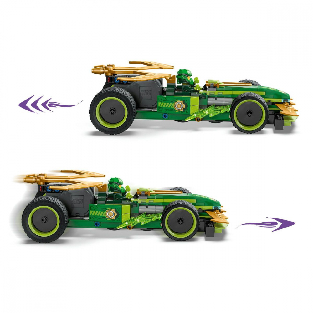 LEGO NINJAGO MASINA DE CURSE PULL-BACK A LUI LLOYD 71828 [5]