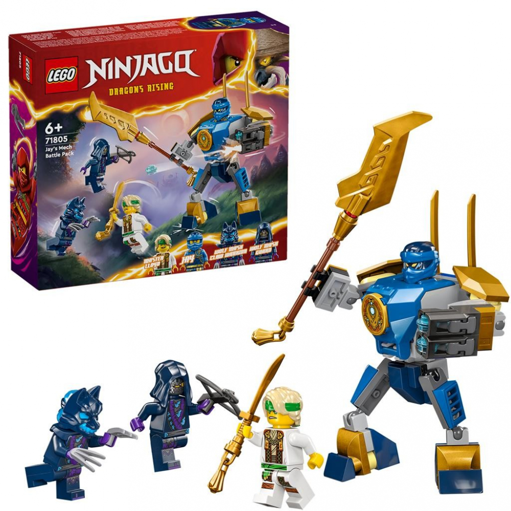 Lego Ninjago Pachet De Lupta Robotul Lui Jay 71805 [5]