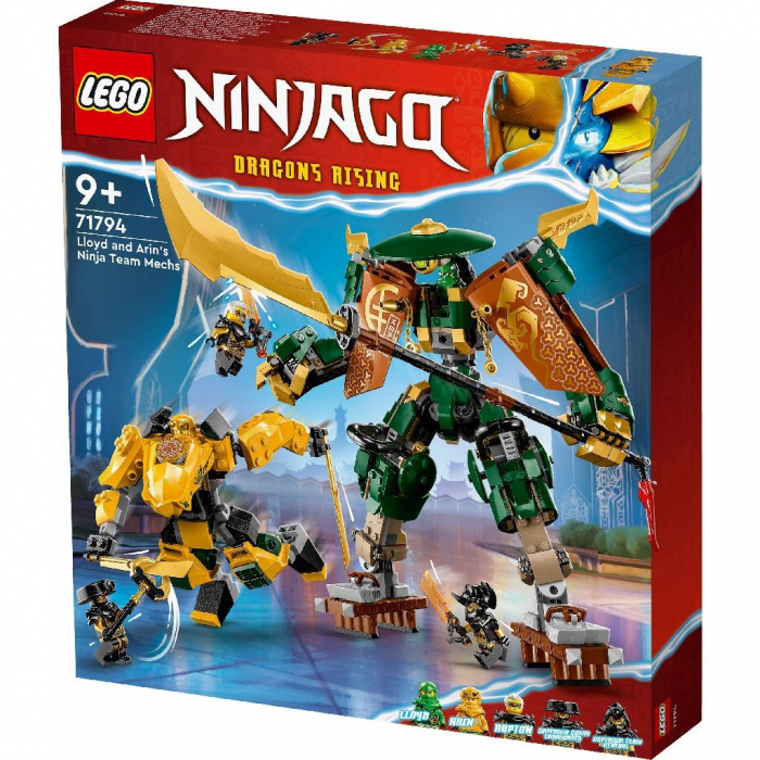 Lego ninjago robotii din echipa ninja a lui lloyd si arin 71794 [5]