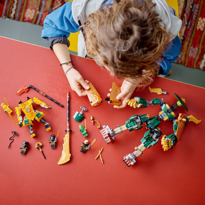 Lego ninjago robotii din echipa ninja a lui lloyd si arin 71794 [4]
