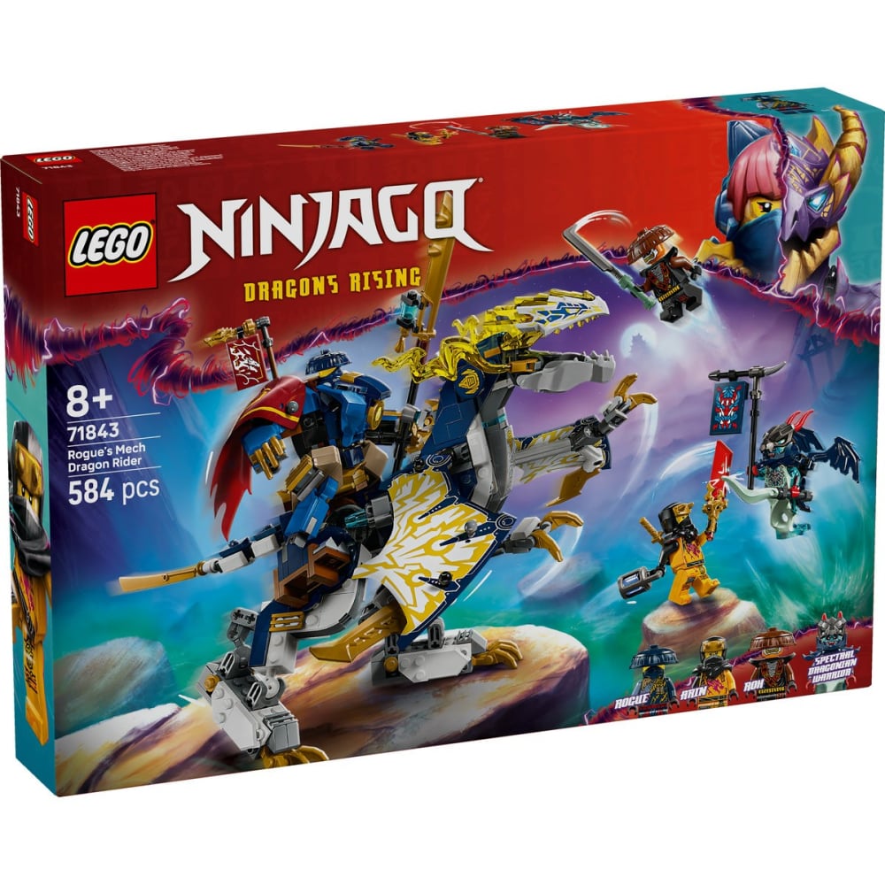 LEGO NINJAGO ROBOTUL CALARET DE DRAGON A LUI ROGUE 71843 [1]
