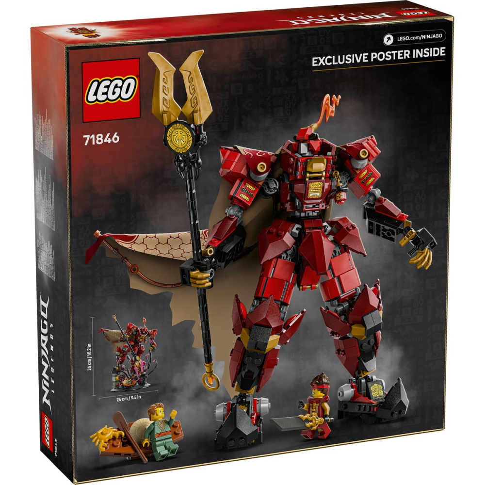 LEGO NINJAGO ROBOTUL CAVALER AL FOCULUI 71846 [8]