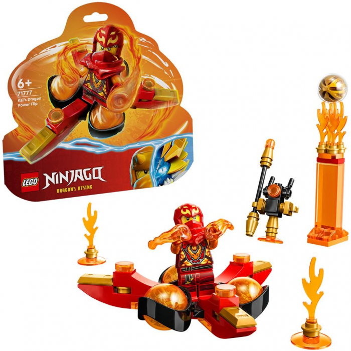 Lego ninjago rotirea spinjitzu a lui kai cu puterea dragonului 71777 [6]