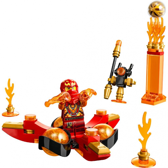 Lego ninjago rotirea spinjitzu a lui kai cu puterea dragonului 71777 [2]