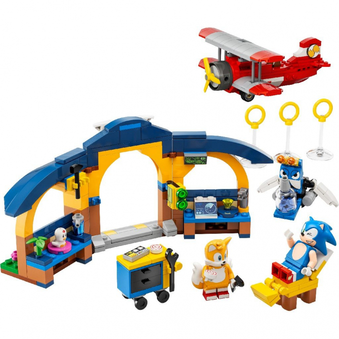 LEGO Sonic Atelierul lui Tails și Avion Tornado 76991  [2]