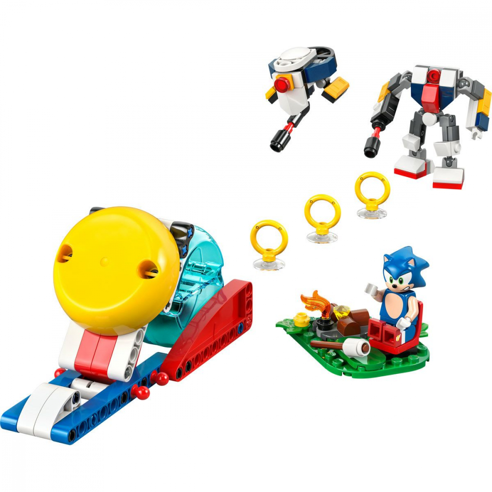 LEGO SONIC ÎNFRUNTARE LA FOCUL DE TABARA AL LUI SONIC 77001 [4]