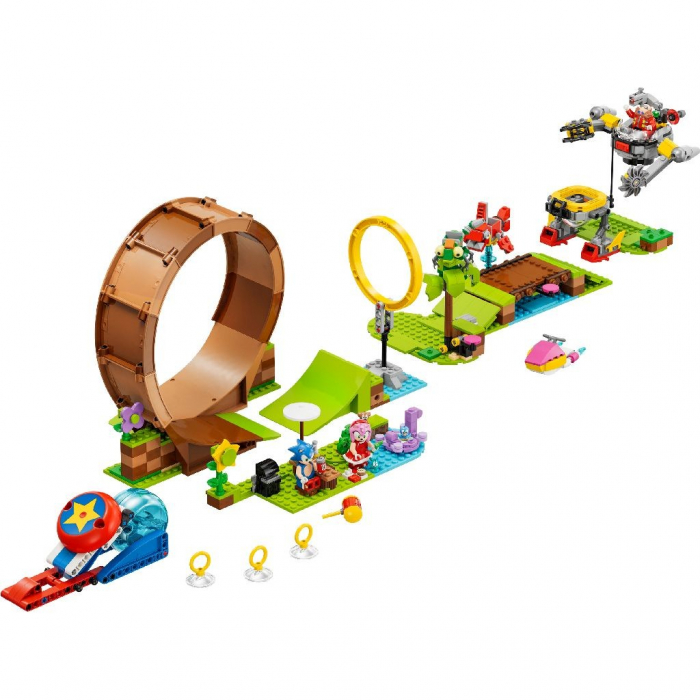 LEGO Sonic Provocarea cu Bucla a lui Sonic din Zona Green Hill 76994  [2]