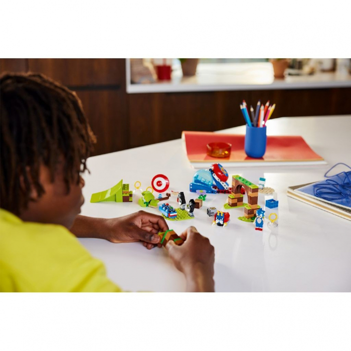 Lego sonic provocarea cu sfera de viteza a lui sonic 76990 [4]