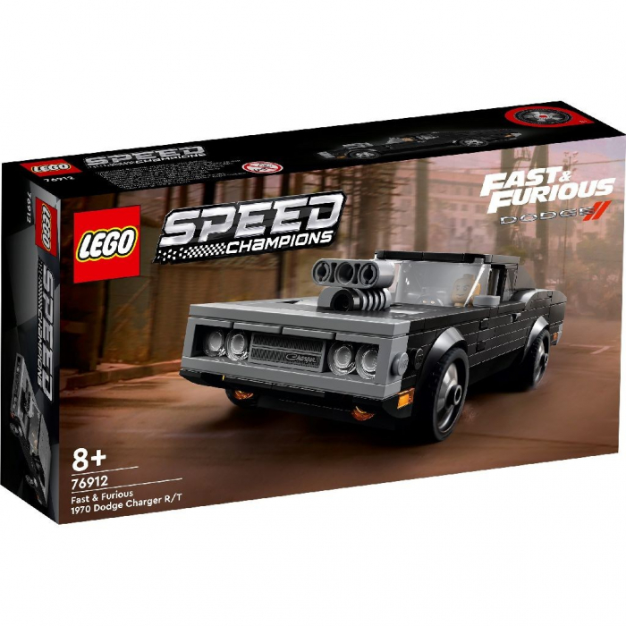 Lego speed champions dodge charger r t 1970 furios si iute 76912