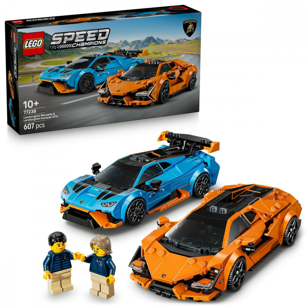 LEGO SPEED CHAMPIONS LAMBORGHINI REVUELTO SI HURACAN STO 77238 [9]