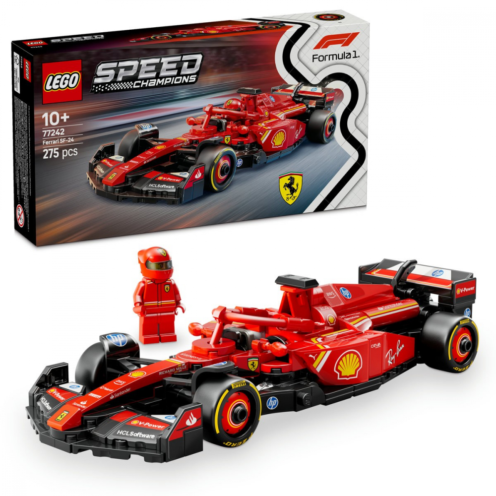 LEGO SPEED CHAMPIONS MASINA DE CURSE F1 FERRARI SF-24 77242 [9]