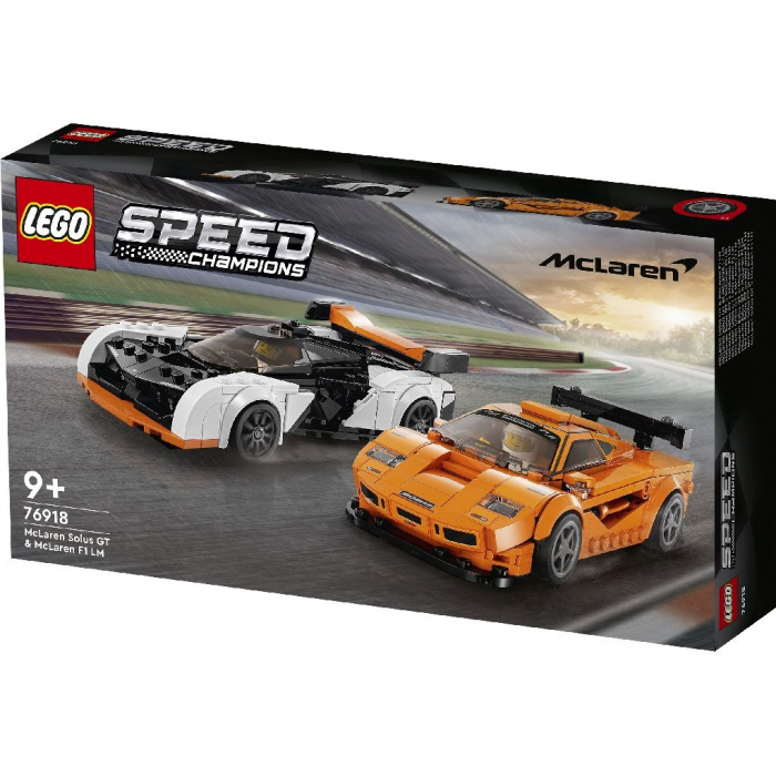 LEGO Speed Champions McLaren Solus GT și McLaren F1 LM 76918 [5]