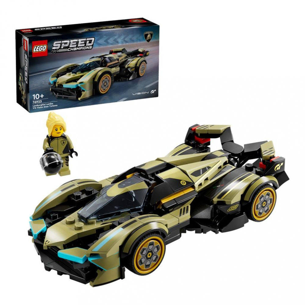 LEGO SPEED CHAMPIONS SUPERMASINA LAMBORGHINI LAMBO V12 VISION GT 76923 [6]