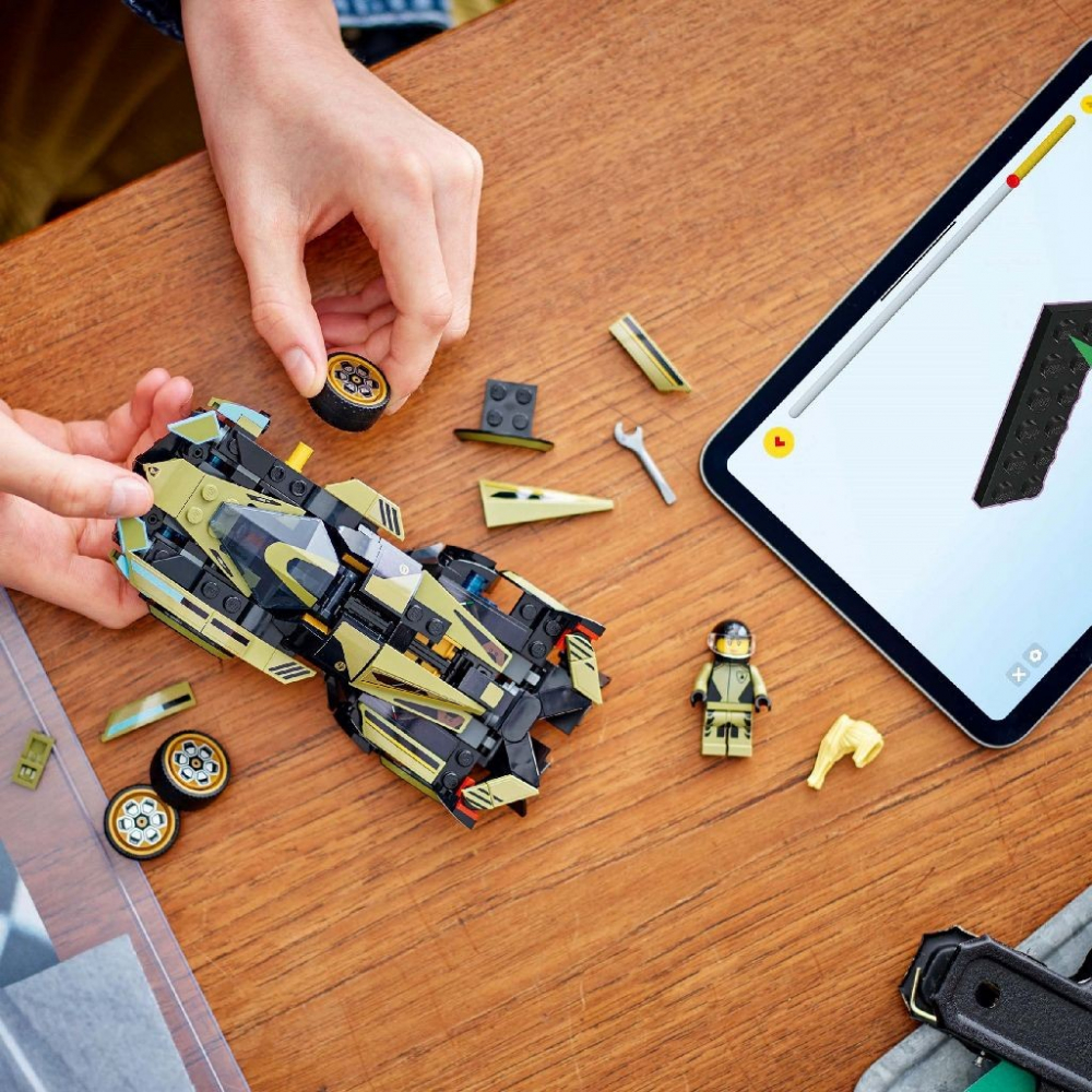 LEGO SPEED CHAMPIONS SUPERMASINA LAMBORGHINI LAMBO V12 VISION GT 76923 [4]