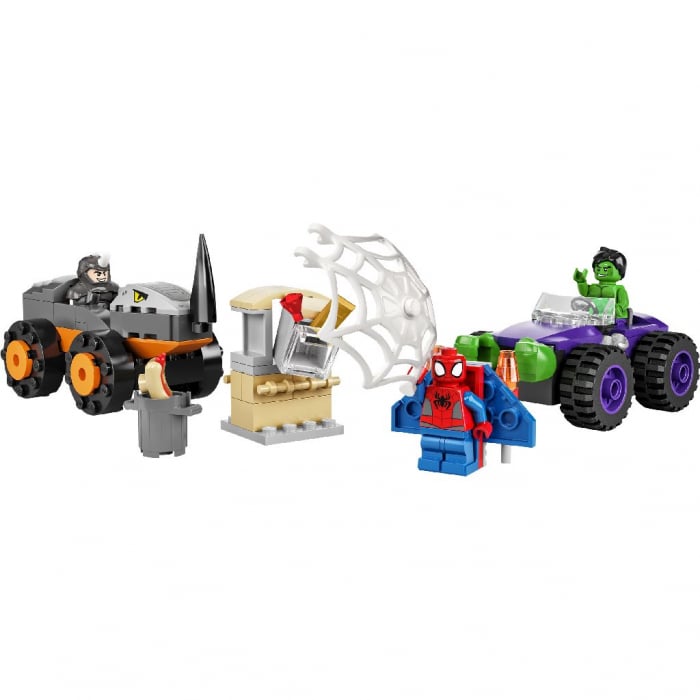 LEGO Spidey Confruntarea dintre Hulk și Mașina Rinocer 10782 [2]