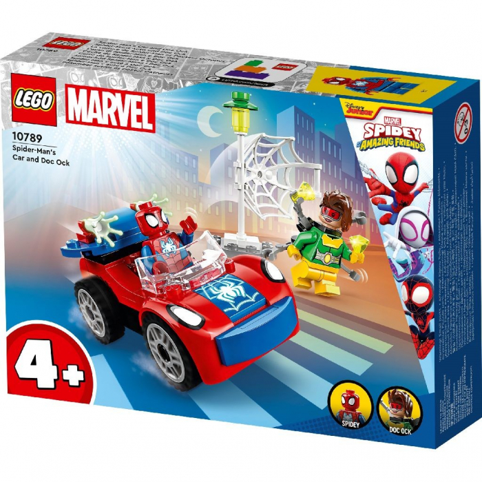 LEGO Spidey Mașina Omului Păianjen și Doc Ock 10789 [6]