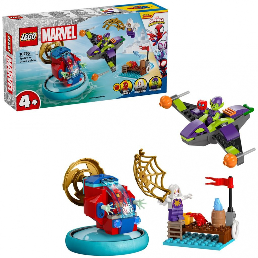 Lego Marvel Spidey  vs Green Goblin 10793,+4 ani [4]