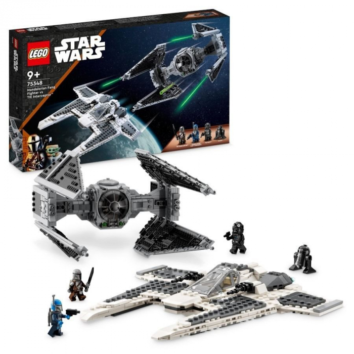 LEGO Star Wars Fing Fighter Mandalorian vs Tie Interceptor 75348 [8]