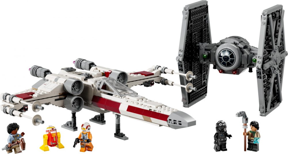 LEGO STAR WARS HIBRID TIE FIGHTER SI X-WING 75393 [2]