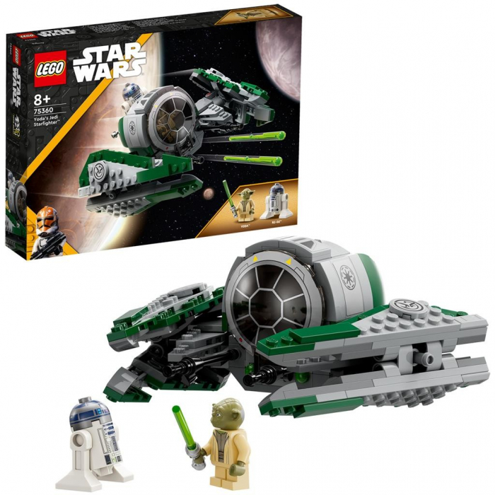 LEGO Star Wars Jedi Starfighter a lui Yoda 75360  [6]