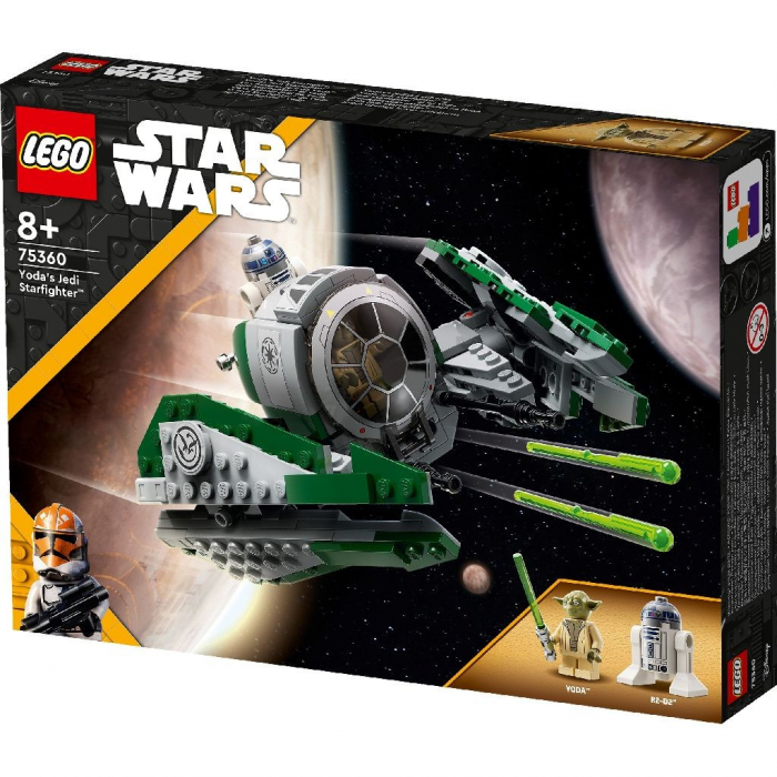 LEGO Star Wars Jedi Starfighter a lui Yoda 75360  [5]
