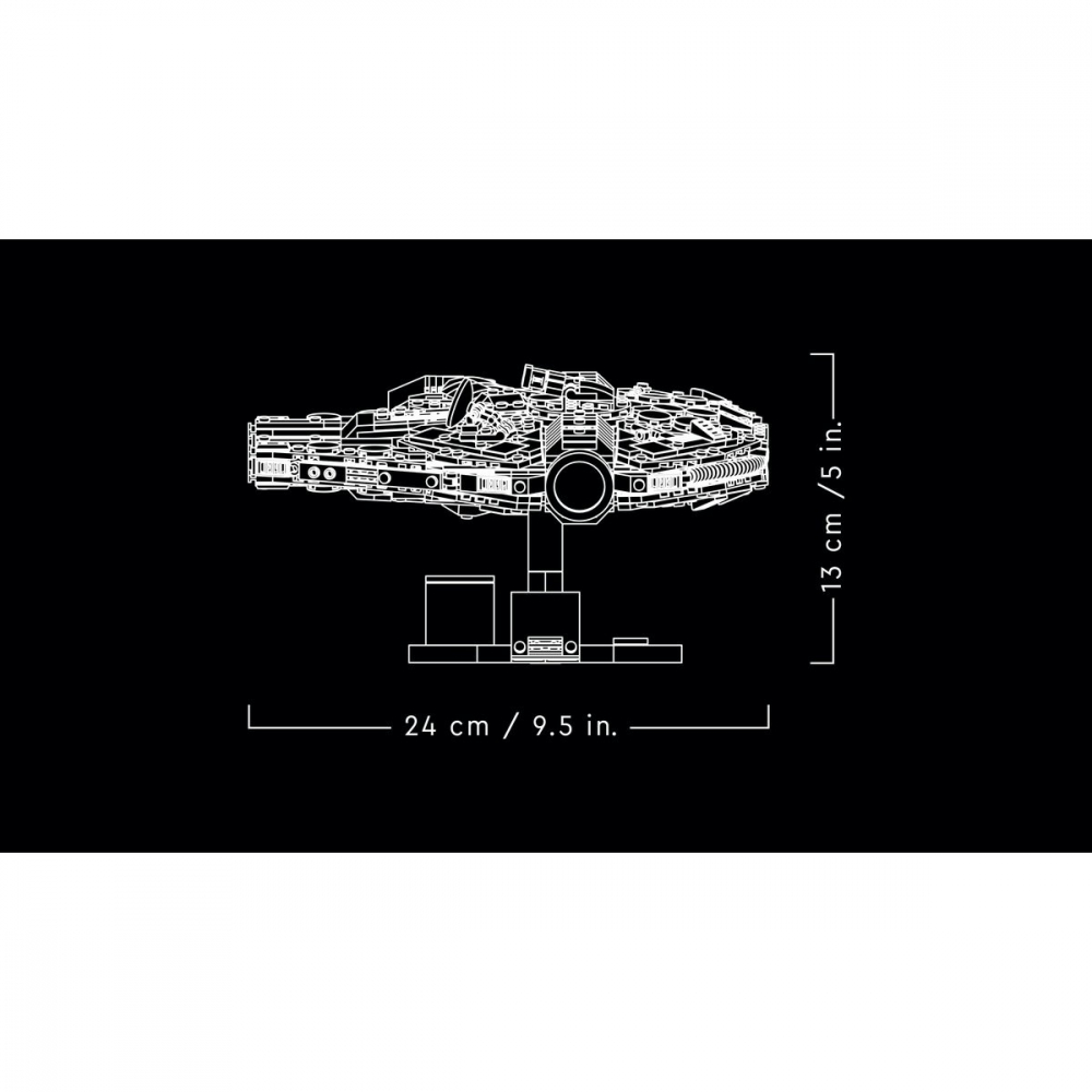 LEGO STAR WARS MILLENNIUM FALCON 75375 [8]
