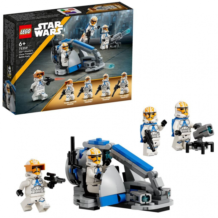 LEGO Star Wars Pachet de Luptă Clone Trooper al lui Ahsoka din Compania 332 75359 [4]