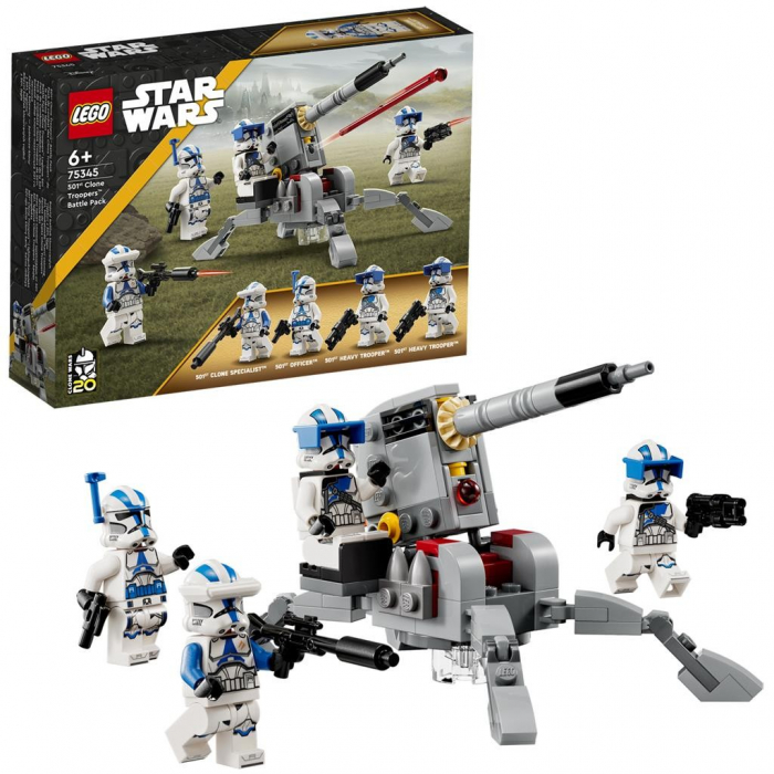 LEGO STAR WARS Pachet de Lupta Clone Troopers Divizia 501 75345 [6]