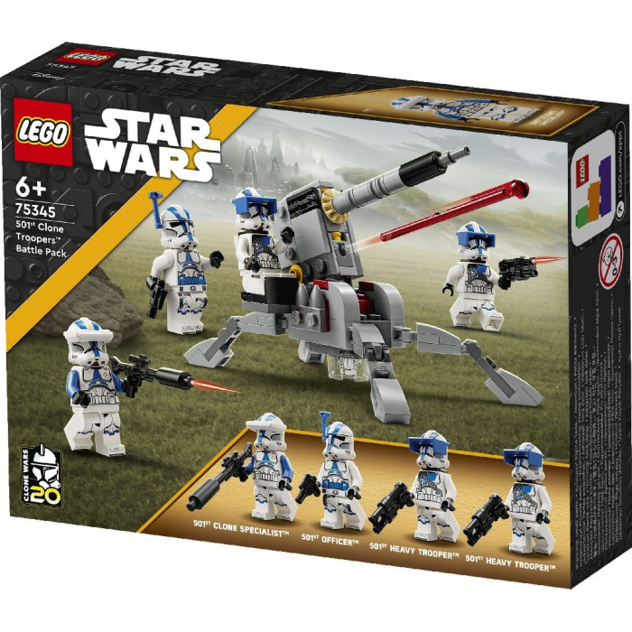 LEGO STAR WARS Pachet de Lupta Clone Troopers Divizia 501 75345 [5]