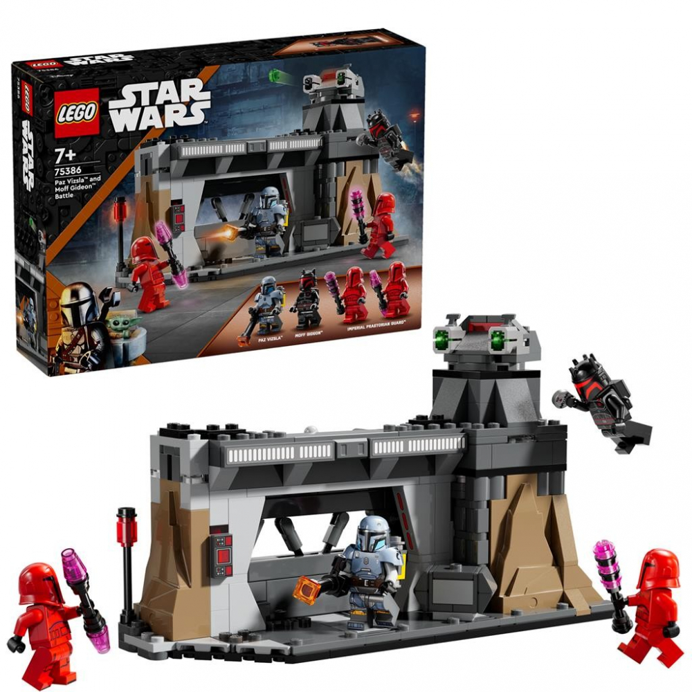 LEGO STAR WARS TM LUPTA DINTRE PAZ VIZSLA SI MOFF GIDEON 75386 [6]