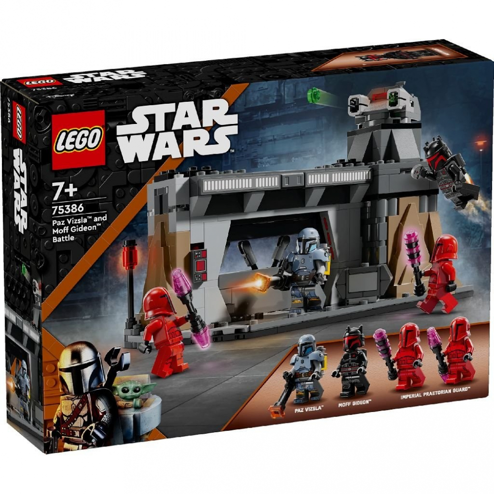 LEGO STAR WARS TM LUPTA DINTRE PAZ VIZSLA SI MOFF GIDEON 75386 [1]